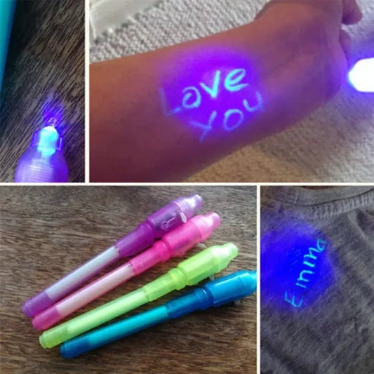 Multi-Functional Invisible Ink UV Pen