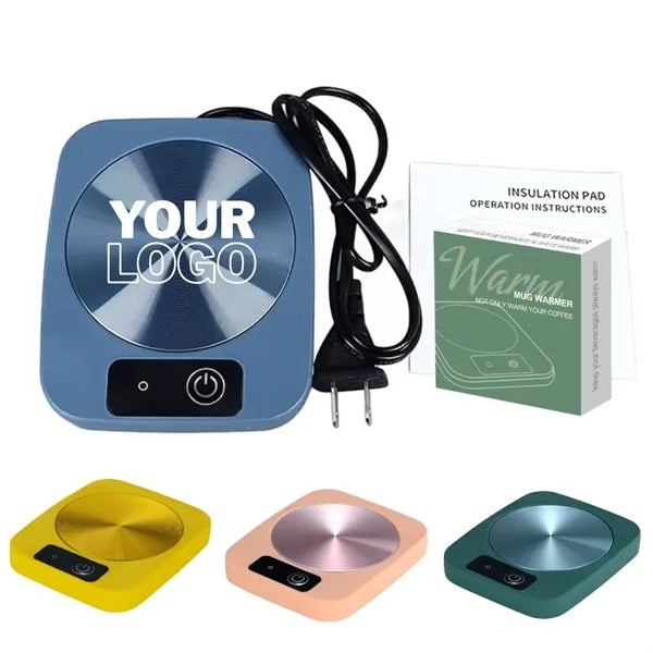 55 Degree Coffee Mug Warmer Coaster with Constant Heat