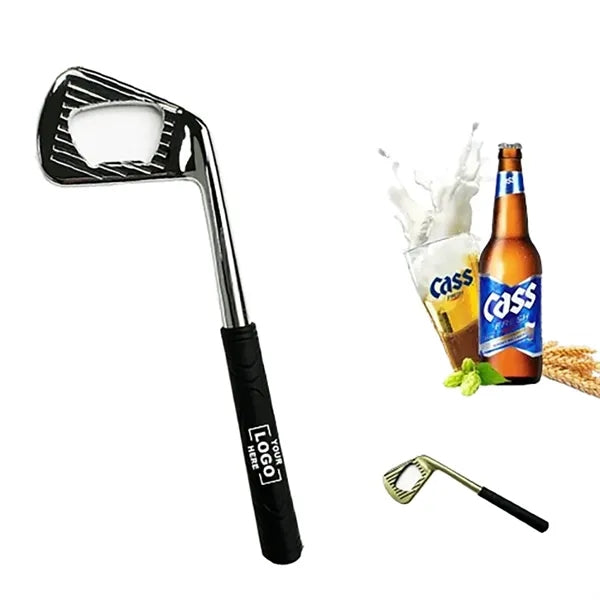 Golf Iron Shape Zinc Alloy Bottle Opener