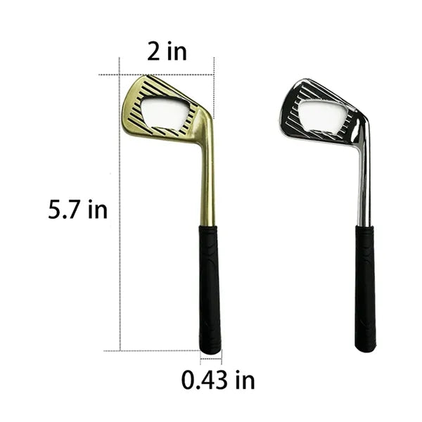 Golf Iron Shape Zinc Alloy Bottle Opener