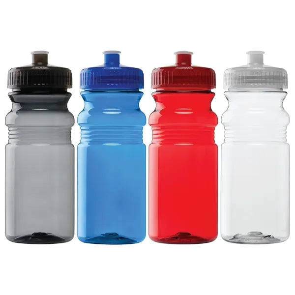 Concord 20 oz. PET Bike Bottle w/Pull Spout Lid