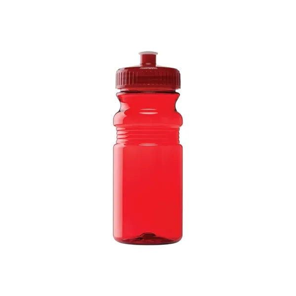 Concord 20 oz. PET Bike Bottle w/Pull Spout Lid