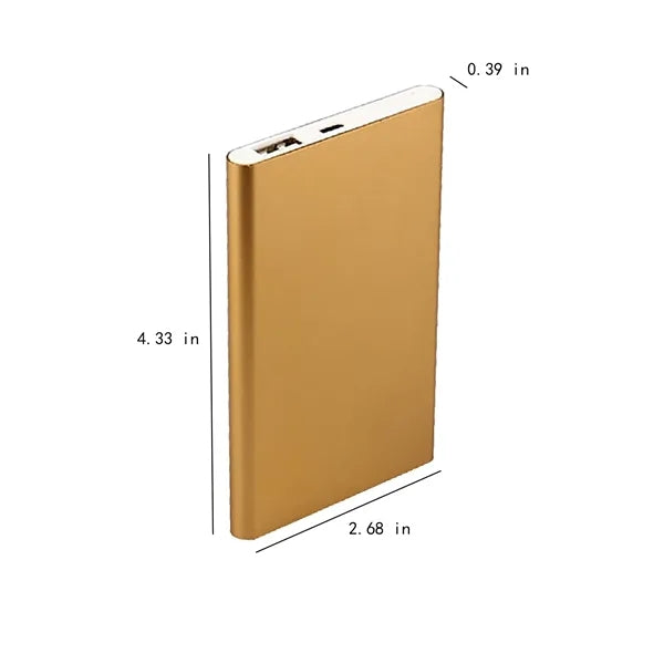 4000mAh Slim Portable Power Bank Charger