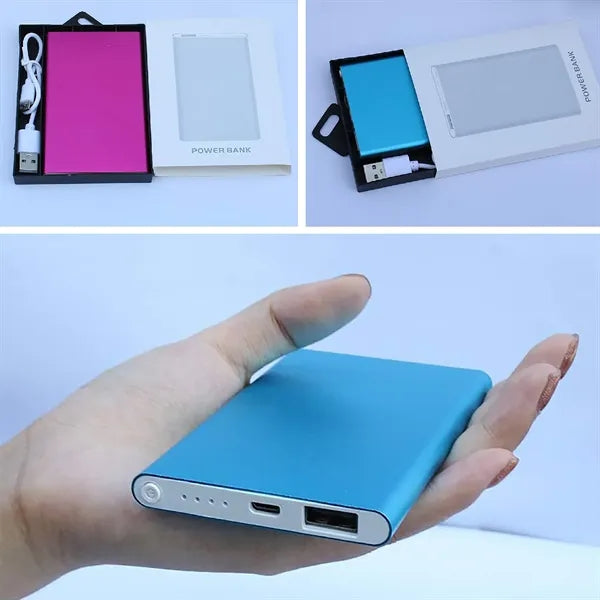 4000mAh Slim Portable Power Bank Charger