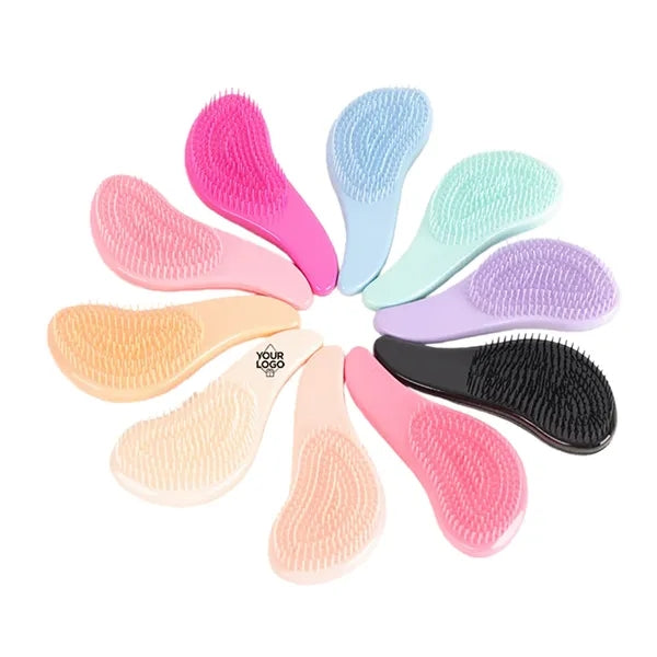 Multicolor Scalp Massager and Hair Brush