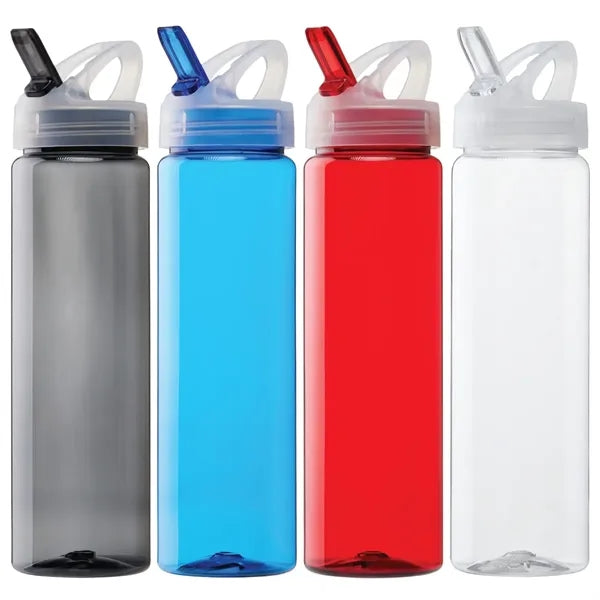Malibu 25 oz. PET Bottle w/Flip Spout Lid