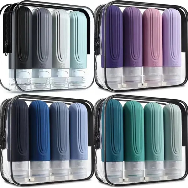 3oz Leak-Proof Travel Bottles (4-Pack)