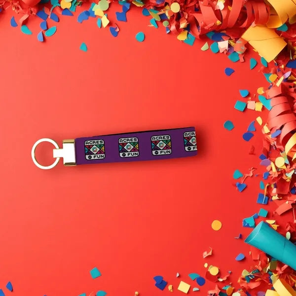 Full Color Metal Fob Keychain
