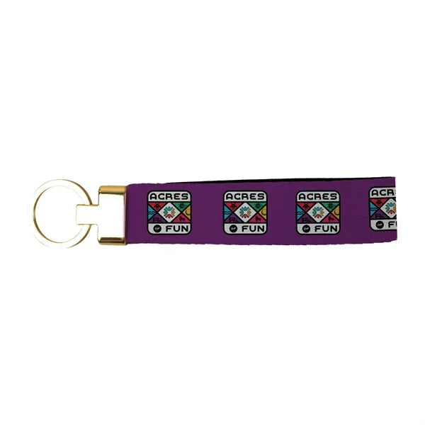 Full Color Metal Fob Keychain