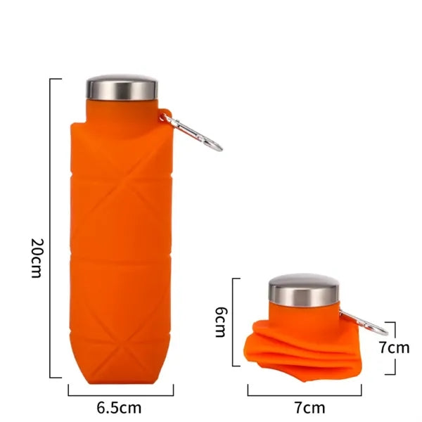 23 Oz Collapsible Water Bottle
