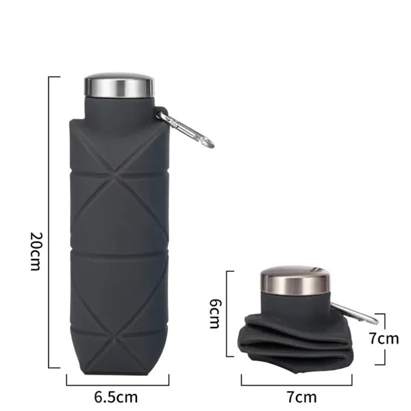 23 Oz Collapsible Water Bottle