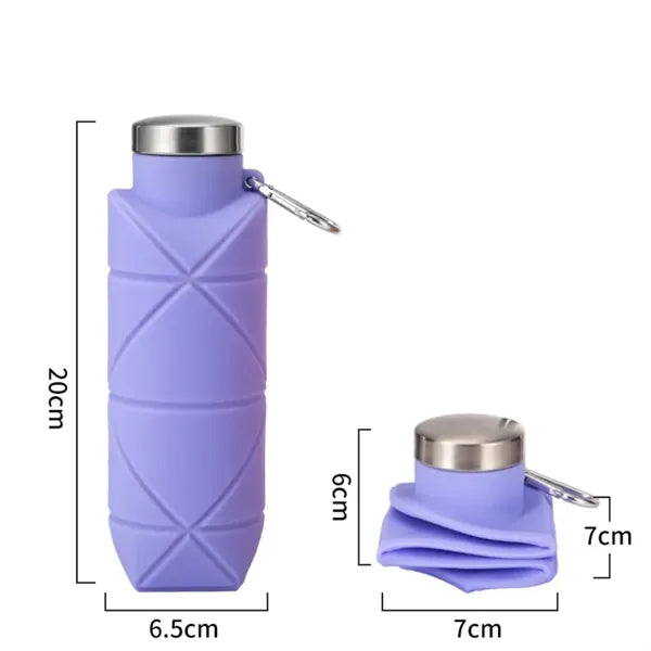 23 Oz Collapsible Water Bottle