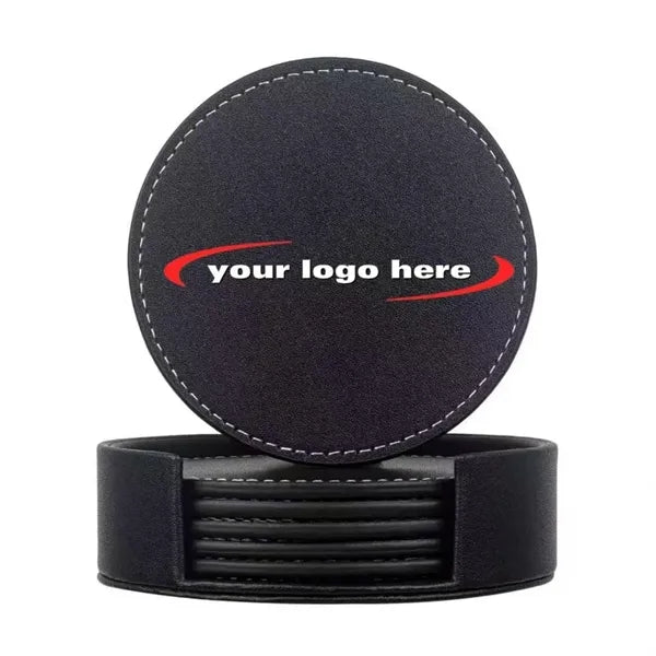 Leather Coasters for Drinks(6 Pack)