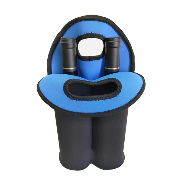 2 Bottle Wine Carrier Tote Bag