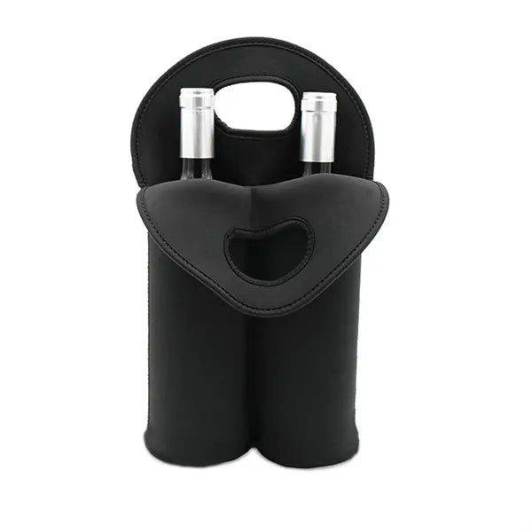2 Bottle Wine Carrier Tote Bag