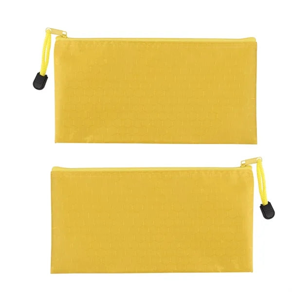 Small PVC Zipper Pencil Pouch Office Supplies