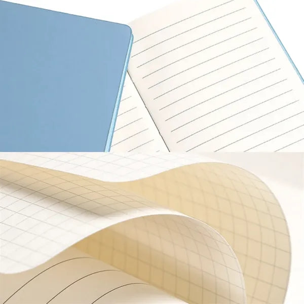 A6 Lined Leather Notebook & Pen Set Business Gift
