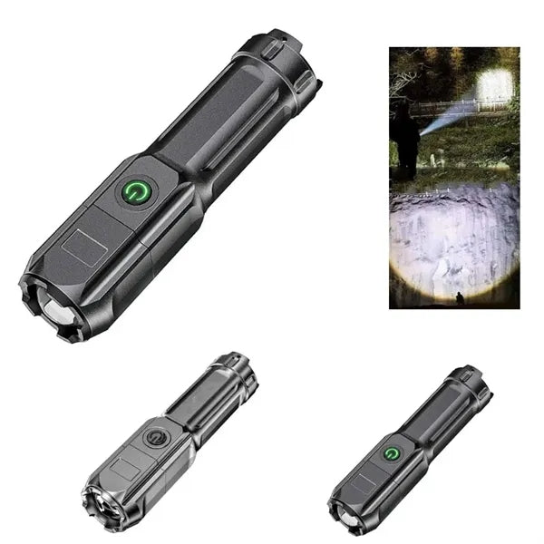 USB rechargeable flashlight