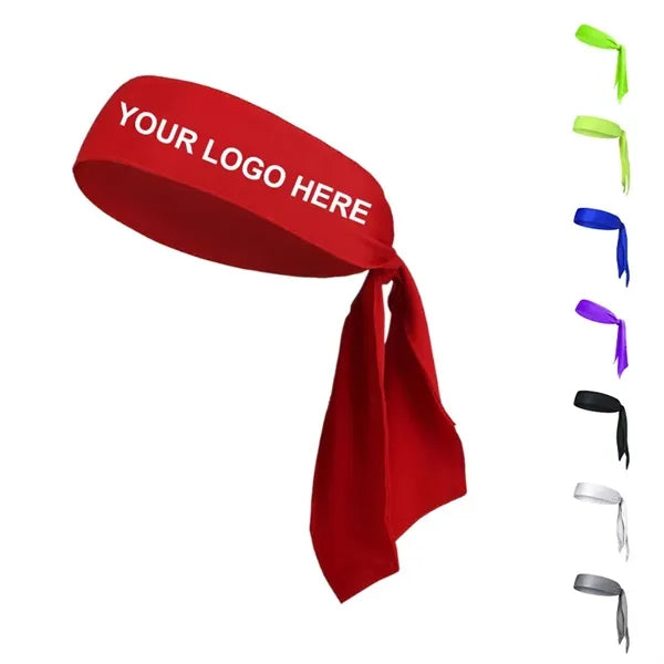 Quick Dry Sport Tie Headband