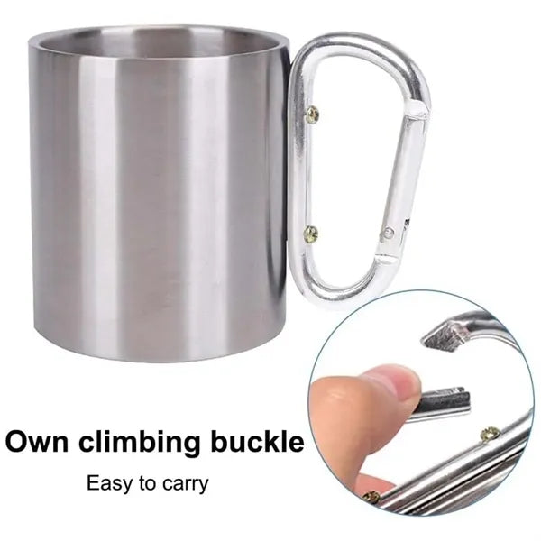 10 Oz Double Walled Camping Mug
