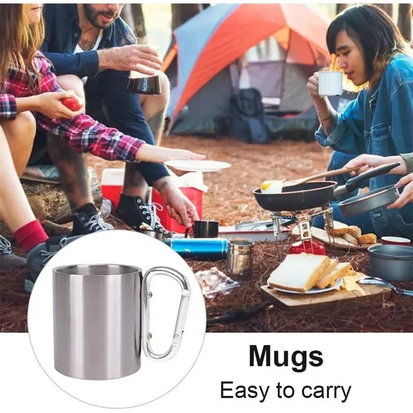 10 Oz Double Walled Camping Mug