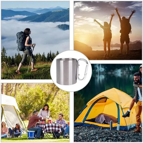 10 Oz Double Walled Camping Mug