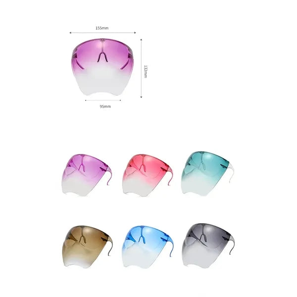 Anti-Fog Face Shield Sunglasses