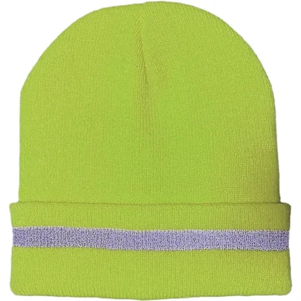 Safety Reflective Knit Beanie