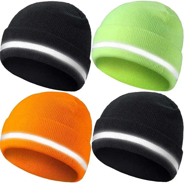 Safety Reflective Knit Beanie