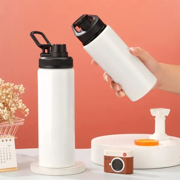 600ml Aluminum Blank Sublimation Sport Water Bottle with Lid