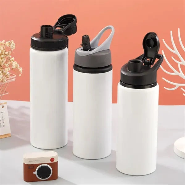 600ml Aluminum Blank Sublimation Sport Water Bottle with Lid