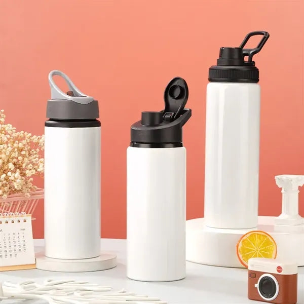 600ml Aluminum Blank Sublimation Sport Water Bottle with Lid