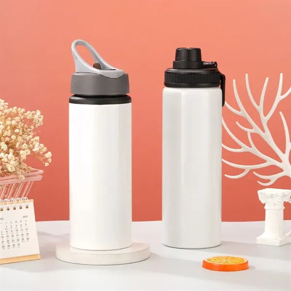 600ml Aluminum Blank Sublimation Sport Water Bottle with Lid