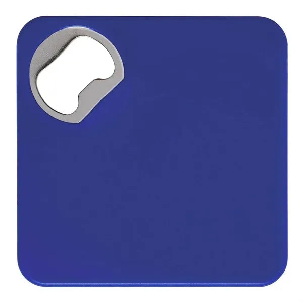 Square Bottle Opener Coaster
