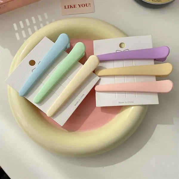 Plastic Matte Hair Clips