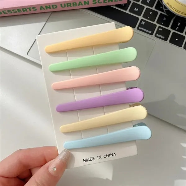 Plastic Matte Hair Clips
