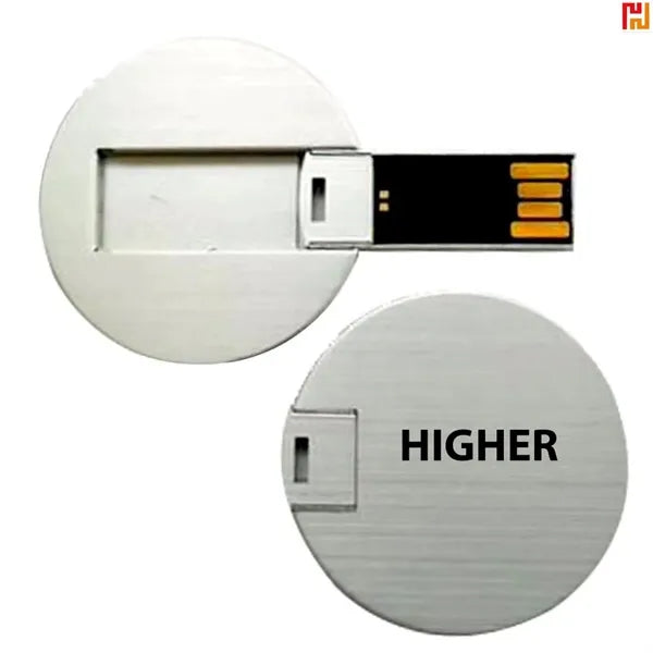 8GB Round Card USB Flash Drive