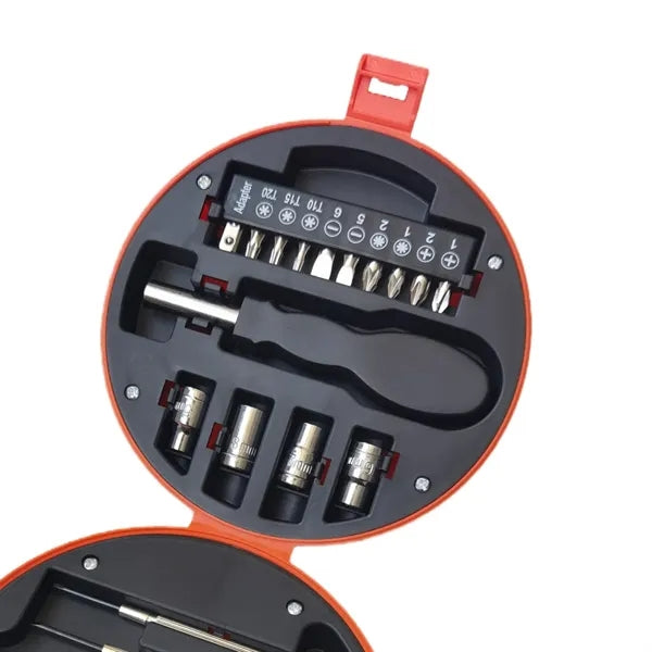 Orange Shaped Screwdriver Tool Set