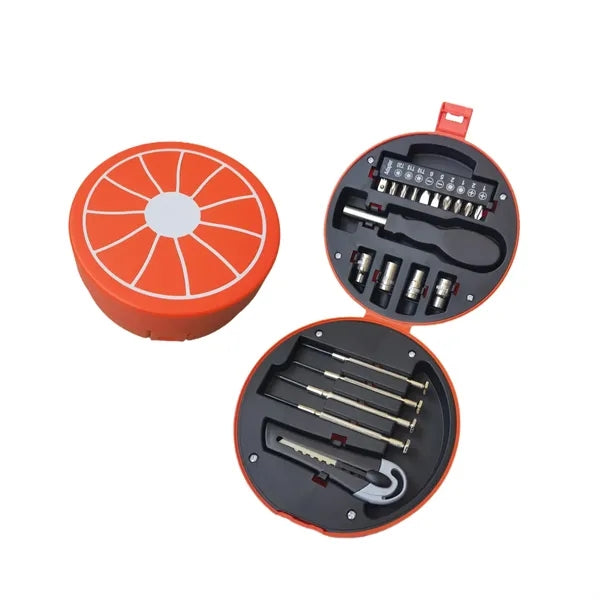 Orange Shaped Screwdriver Tool Set