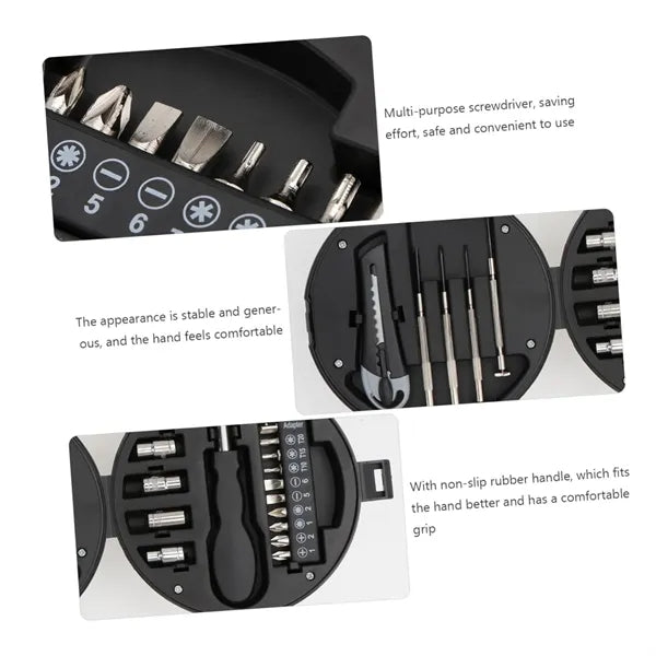 Football Shaped Screwdriver Tool Set with Portable Case