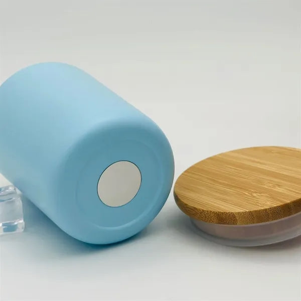300ml Stainless Steel Coffee Mug with Bamboo Lid