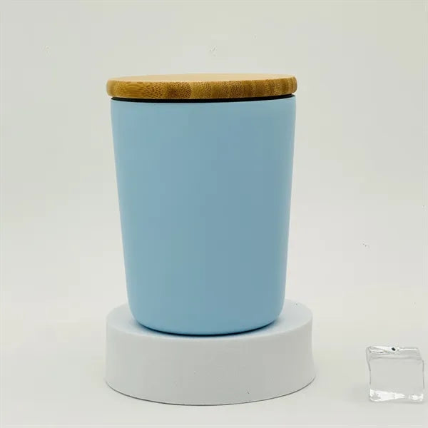 300ml Stainless Steel Coffee Mug with Bamboo Lid