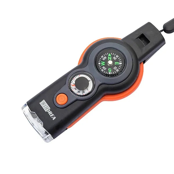 7-in-1 Multi-Function Survival Whistle