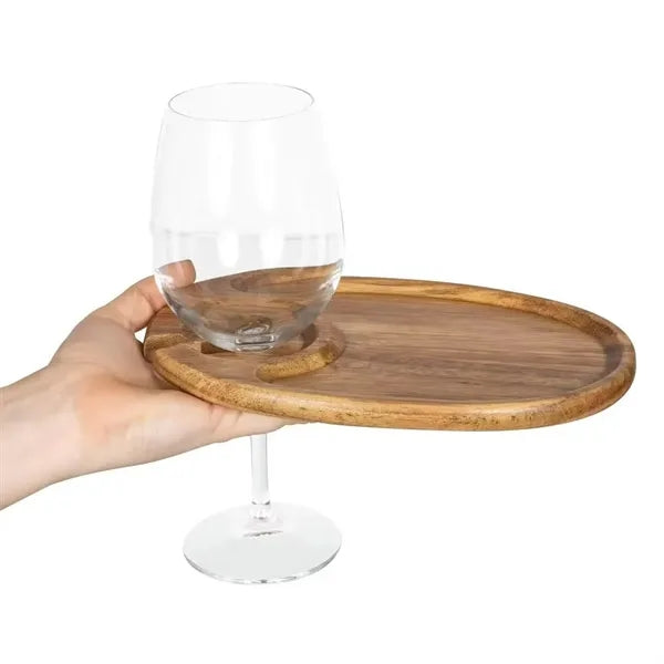 Bamboo Wine Glass Tray