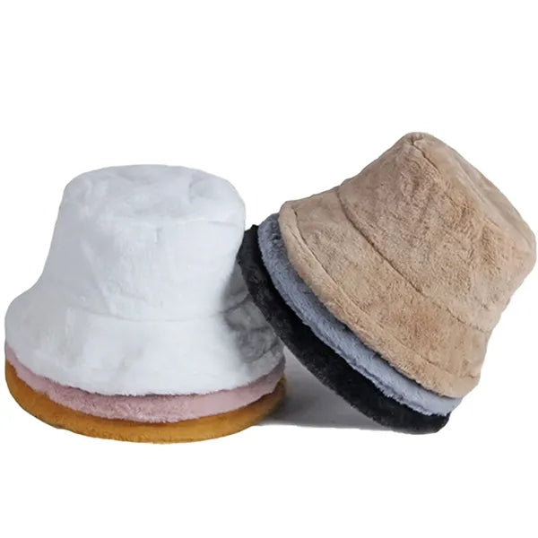 50 MOQ Plush Fisherman Hat