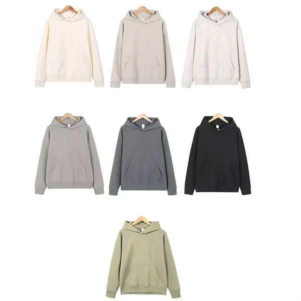 High-quality Cotton-Blend Hooded Sweatshirt