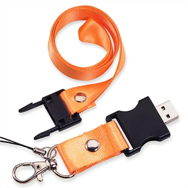8GB Lanyard USB Flash Drive
