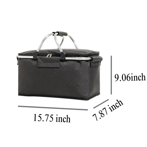 Spacious Picnic Basket with Handles