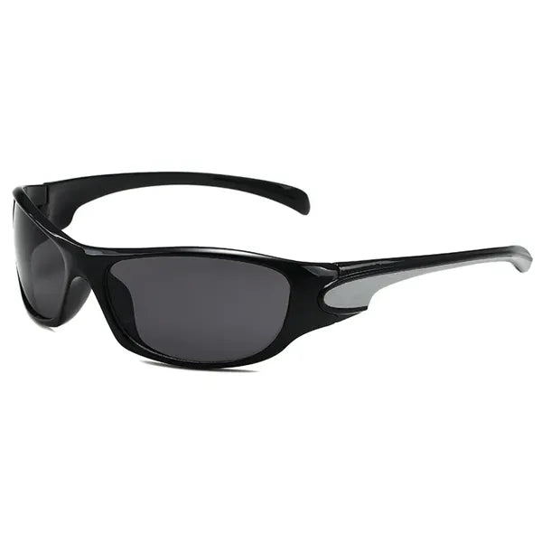 Retro Y2K Oval Glasses Sport Sunglasses