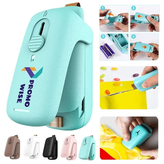 Mini Hand Press Sliding Cover Laminator with Lanyard